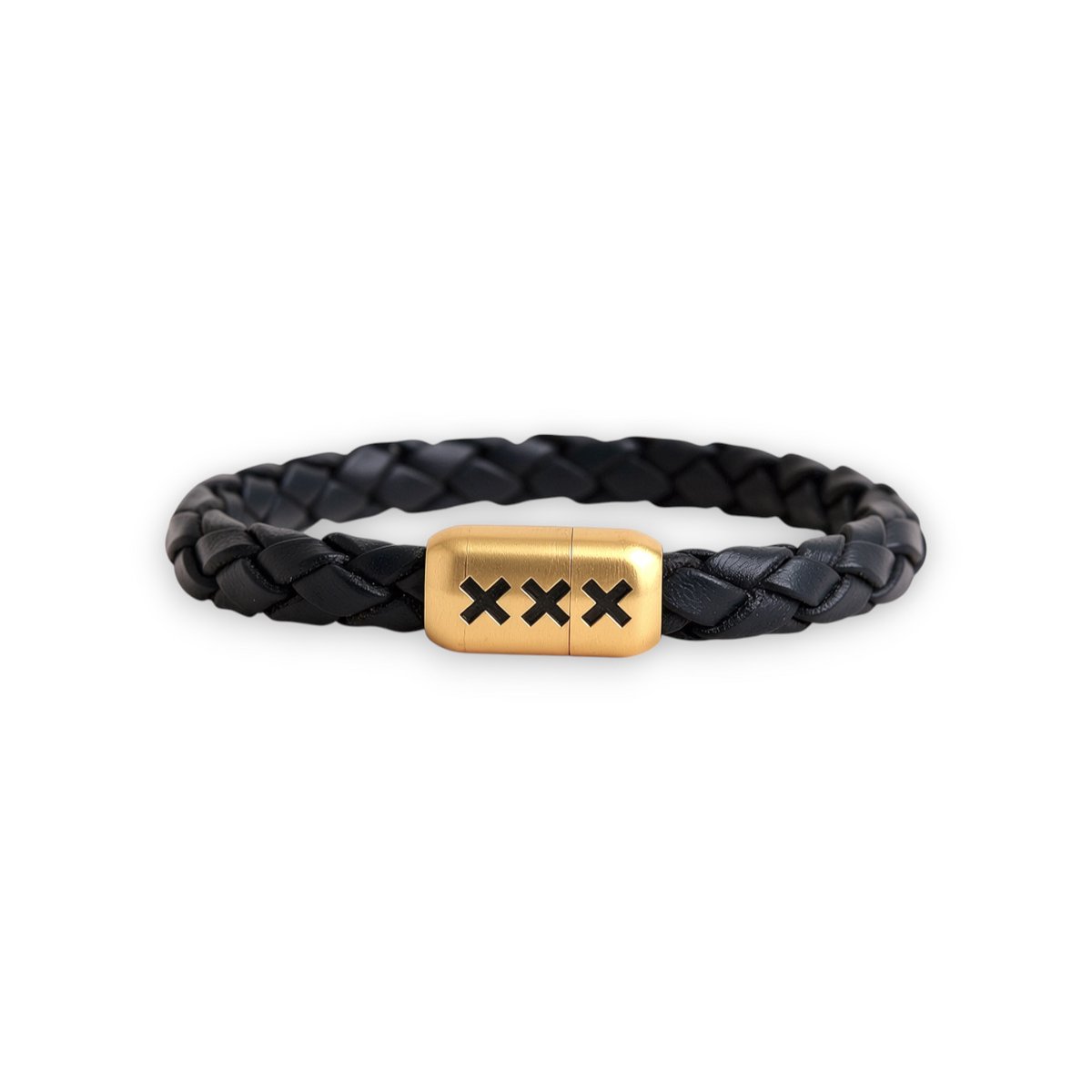 Læderarmbånd Sort | 020 Black Edition