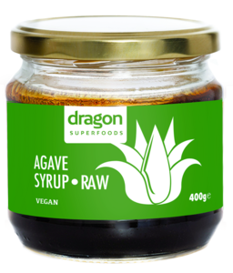 Agave Syrup, raw, organic, Dragon Superfoods, 400ml