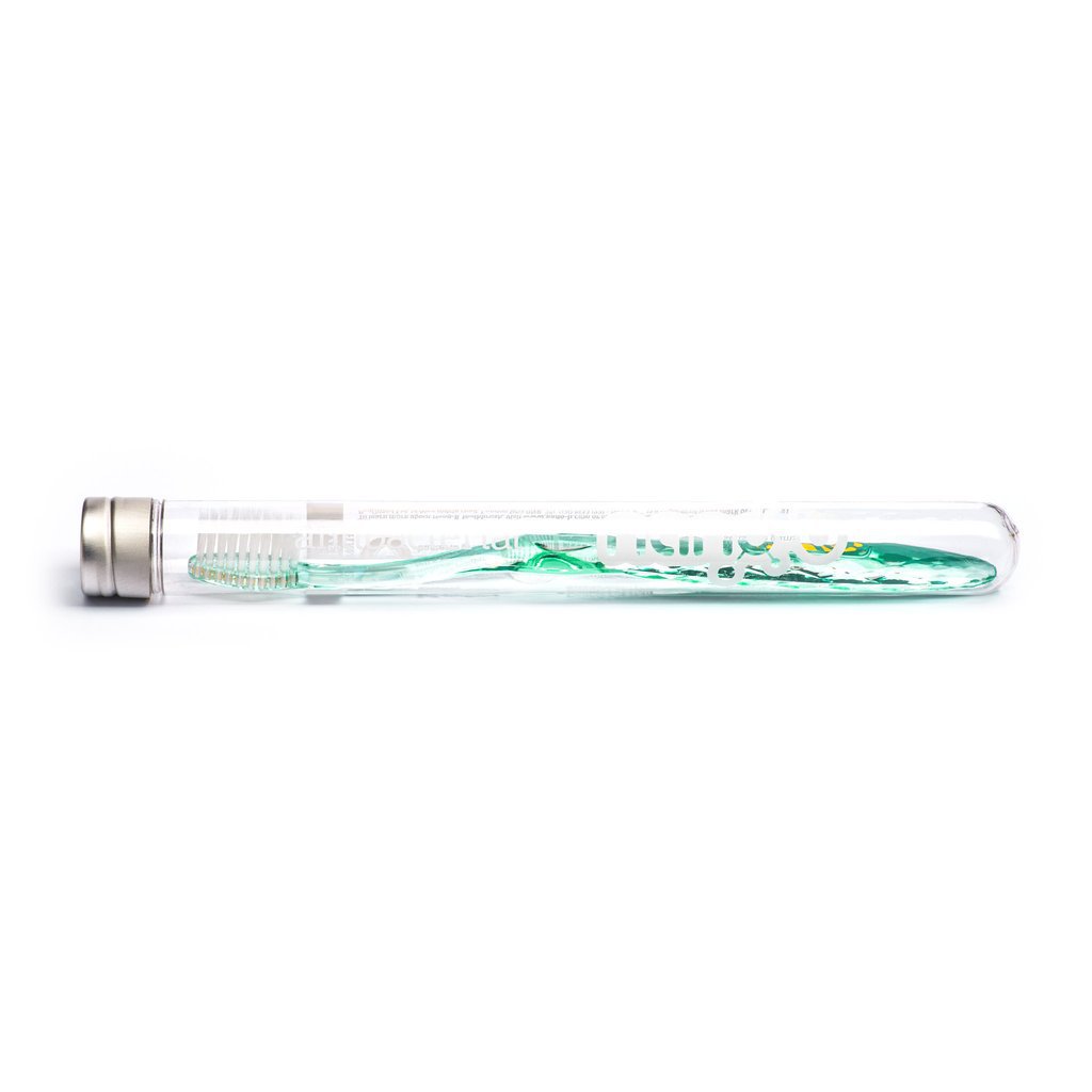 Nano-b Silver Toothbrush Green