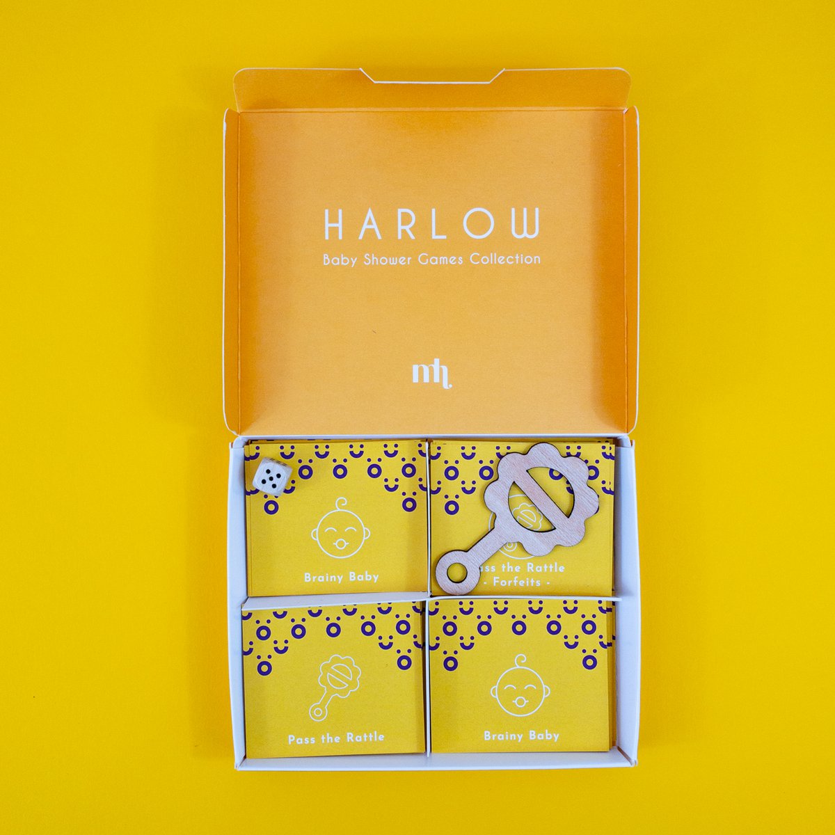 Harlow 4-in-1 Baby Shower Games