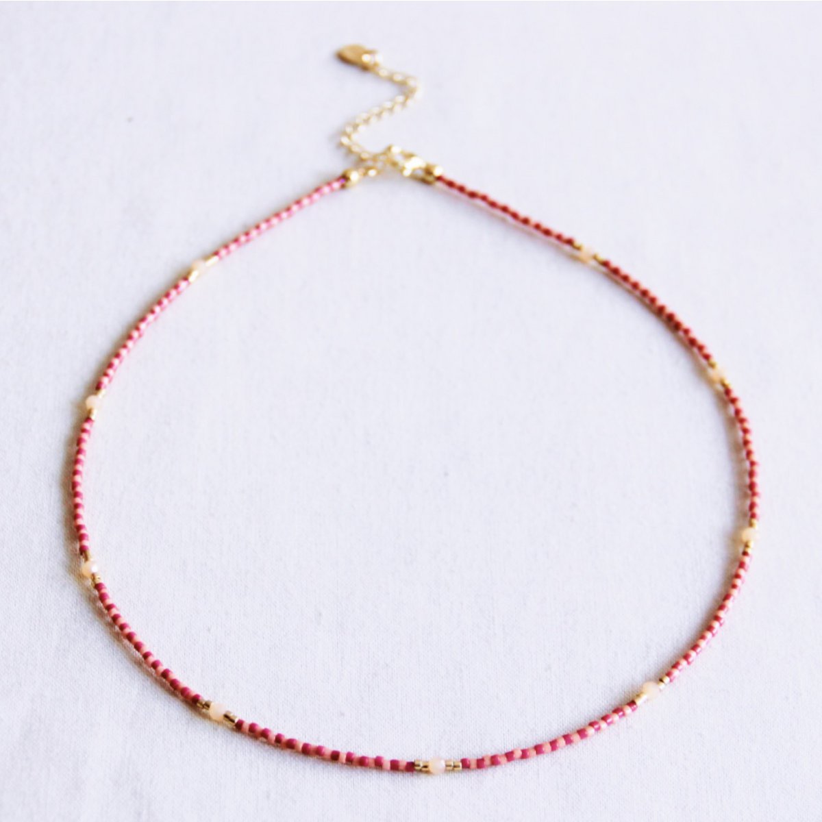 Collar Miyuki - Flor de cerezo