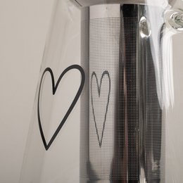 Theepot hart (VE = 4 stuks)