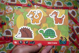 Forest Animals - Shoe Stickers