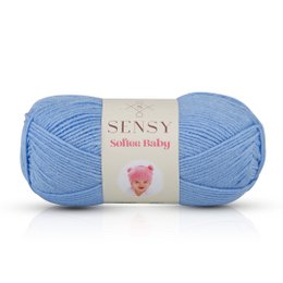 Sensy Softee Baby Yarn, 3.5 oz, 275 Yards, Gauge 3 Light
