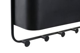 APPENDINO IN METALLO 60X14X41,5 NERO ES182037