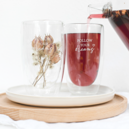 Ensemble de verres thermos "Suivez vos rêves" 450ml