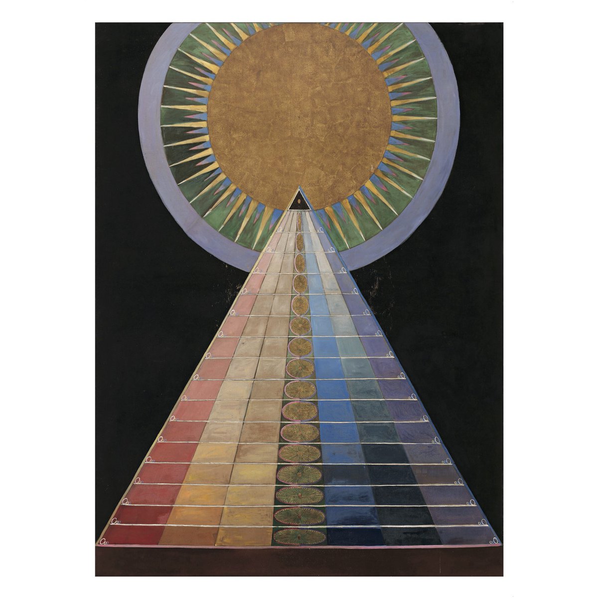 Poster Hilma Af Klint - Altarpiece no. 1