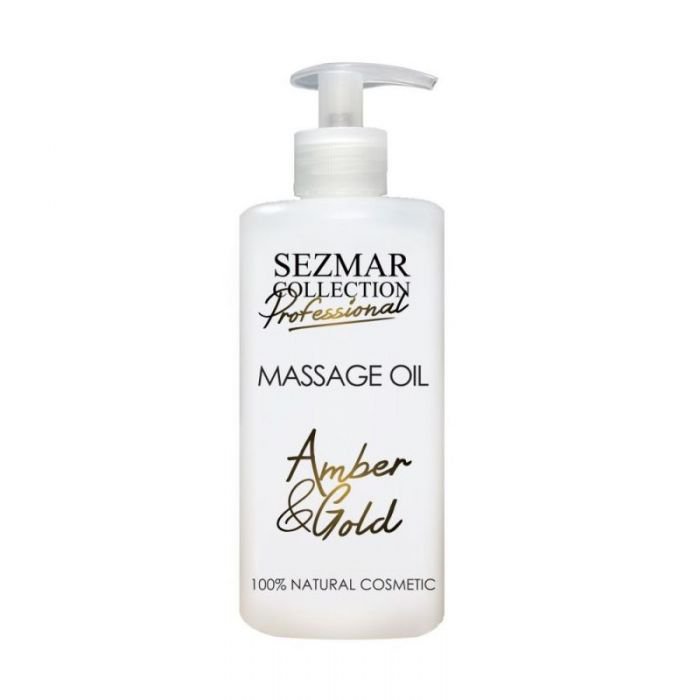 Professional Massage Body Oil Gold & Amber, 500 ml