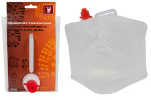 Collapsible jerry can for 10L drinking water