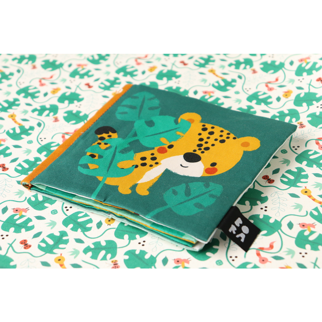 Babybook cloth book crisp - Jungle