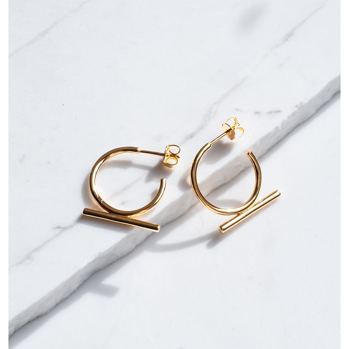 POLE HOOPS EARRINGS