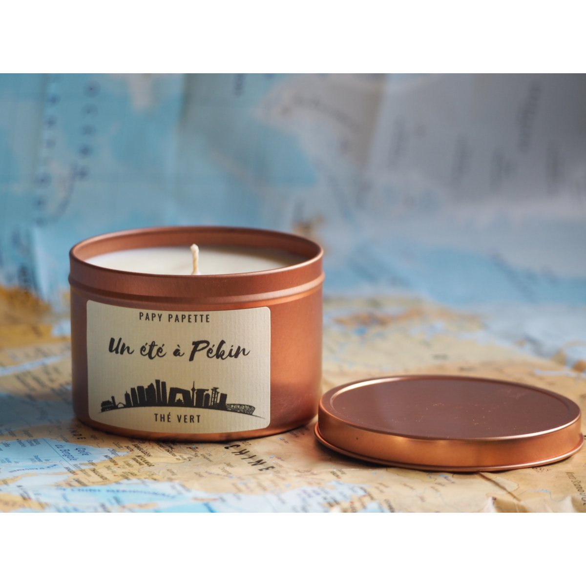VEGETABLE CANDLE - A SUMMER IN BEIJING - GREEN TEA PERFUME