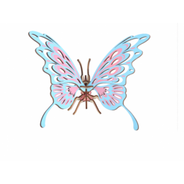 Building kit Butterfly color