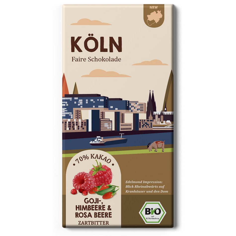 Köln økologisk og fair city chokolade, økologisk