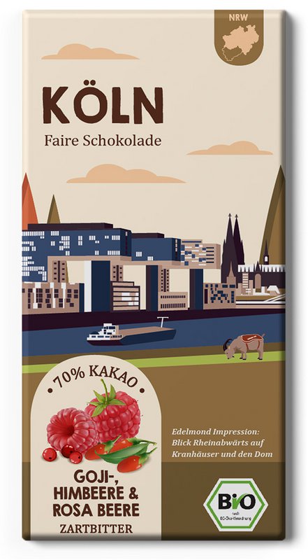 Köln økologisk og fair city chokolade, økologisk