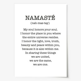 Poster: Namasté