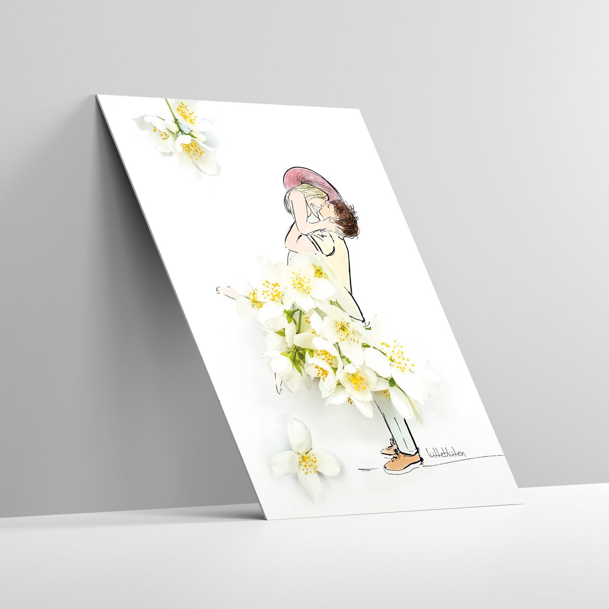 Card with envelope | Fresh love