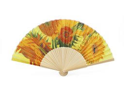 Fan ,  Sunflowers , Vincent van Gogh