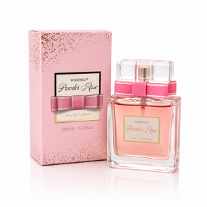 25ml mini perfume "Powder Rose" in gift packaging