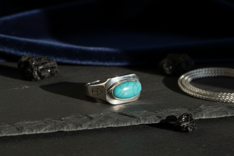 Ring HATHORS EYE | 925 Silber