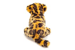 Luipaard zittend 27 cm - knuffel - knuffel
