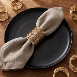 Napkin ring - Mira Gold