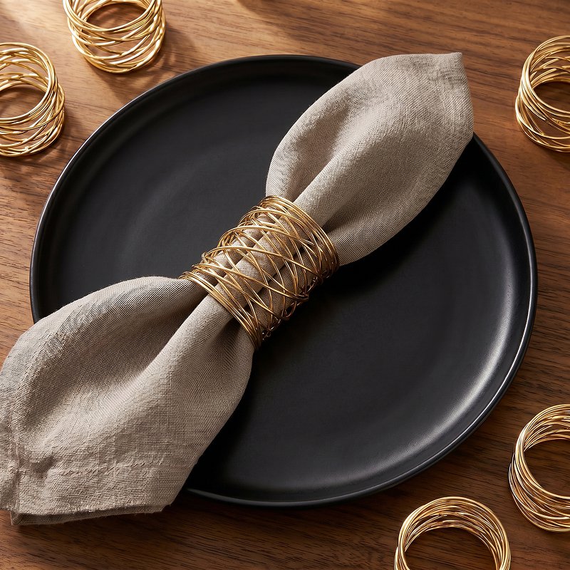 Napkin ring - Mira Gold