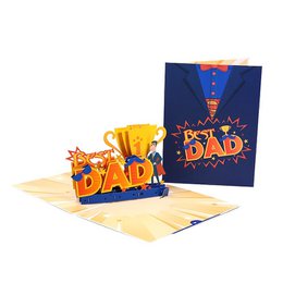 Champion Dad 3D Father's Day Card