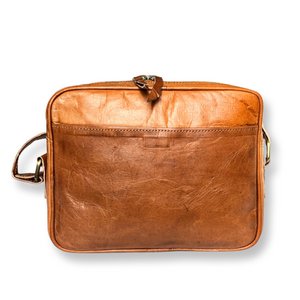 SITA genuine goatskin leather shoulder bag