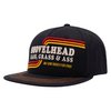Flat Brim Cap 'Shovelhead' in Schwarz