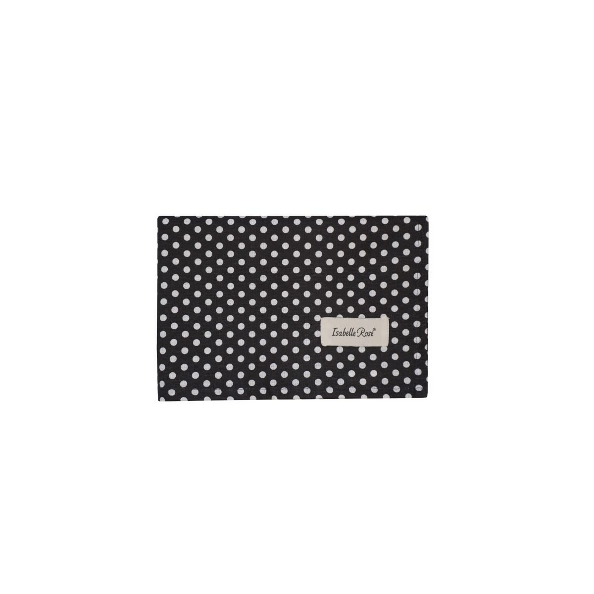 Küchentuch Polka Dot Anthrazit 50x70 cm Isabelle Rose