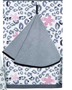 SET MIT 2 BEDRUCKTEN HANDTÜCHERN 70X50CM 100 % BAUMWOLLE 180G MINI YONA + NA