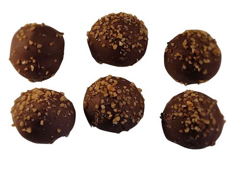 Hazelnoot praline Truffels, melk 220 gram