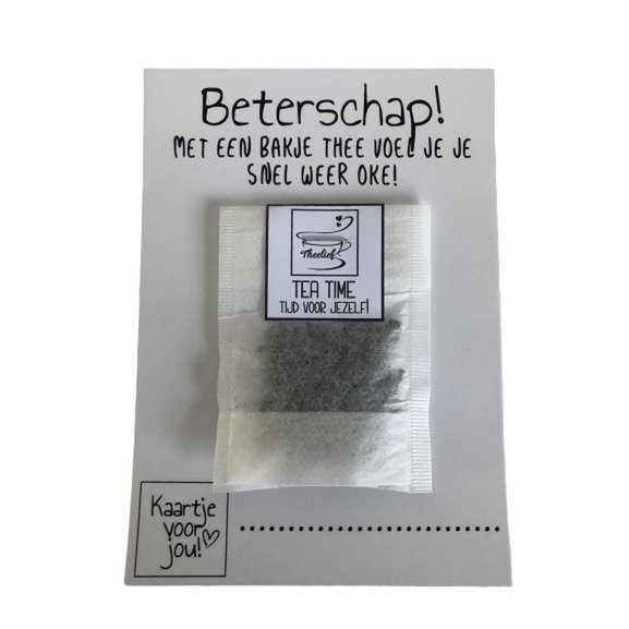Gute Besserung, Teekarte