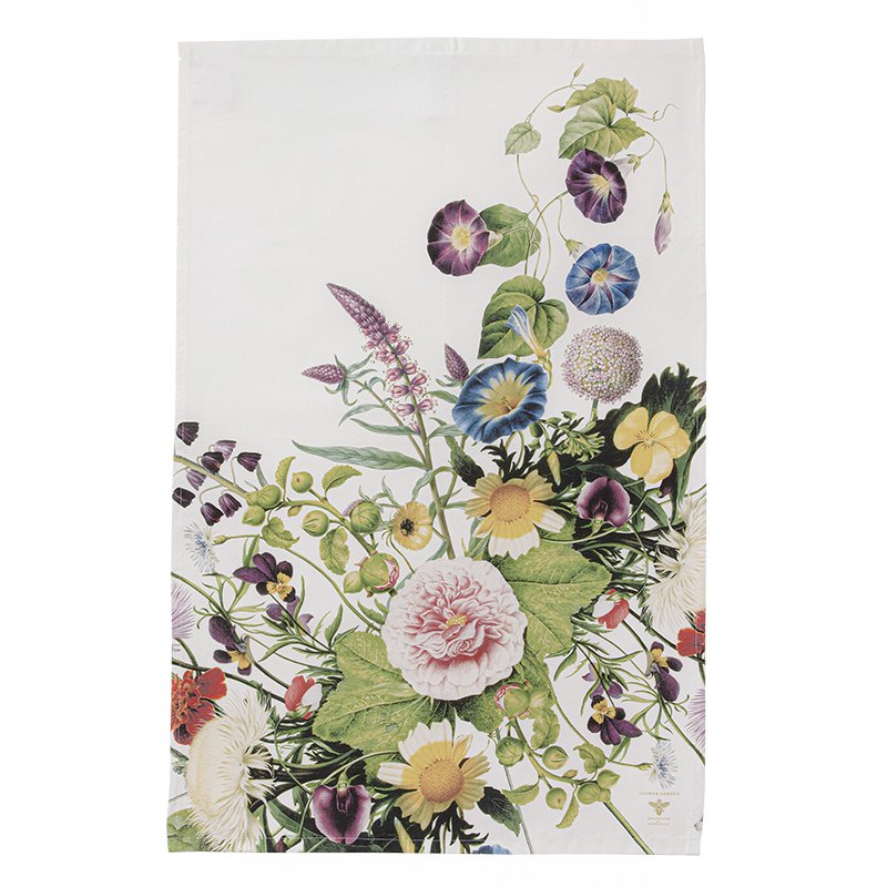 Paño de cocina orgánico - Flower Garden