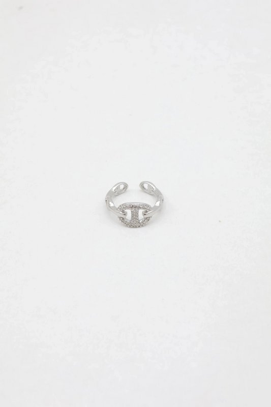 Bague maille marine en acier inoxydable