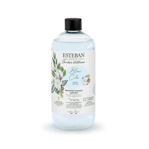 Esteban Blanc Coton navulling geurstokjes 500ml