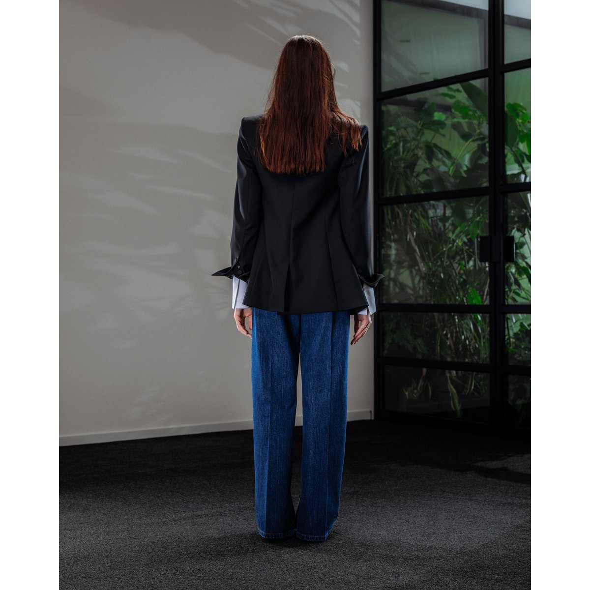 Dobbeltradet blazer
