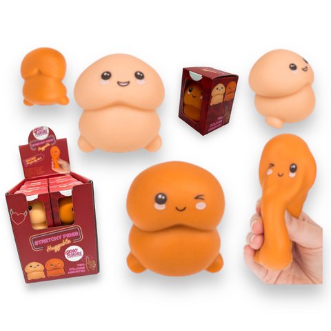 Kinky Pleasure - OB132 - Stretch Willy - 7 cm - 2 kleuren