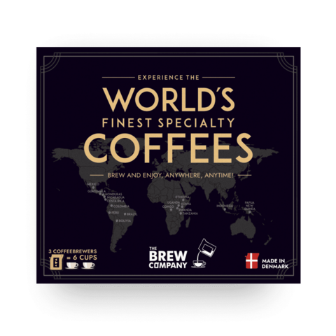 'S WERELDS BESTE SPECIALE KOFFIE, 3 STUKS GESCHENKDOOS