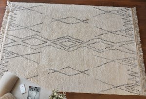 RUG ARETA IVORY/CHARCOAL 203X254