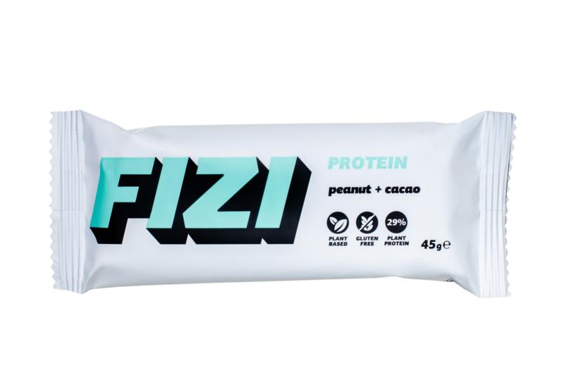 Vegansk glutenfri proteinbar "Peanut + Cacao" 45G