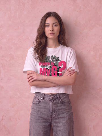 Cropped dames-T-shirt My G 180 g