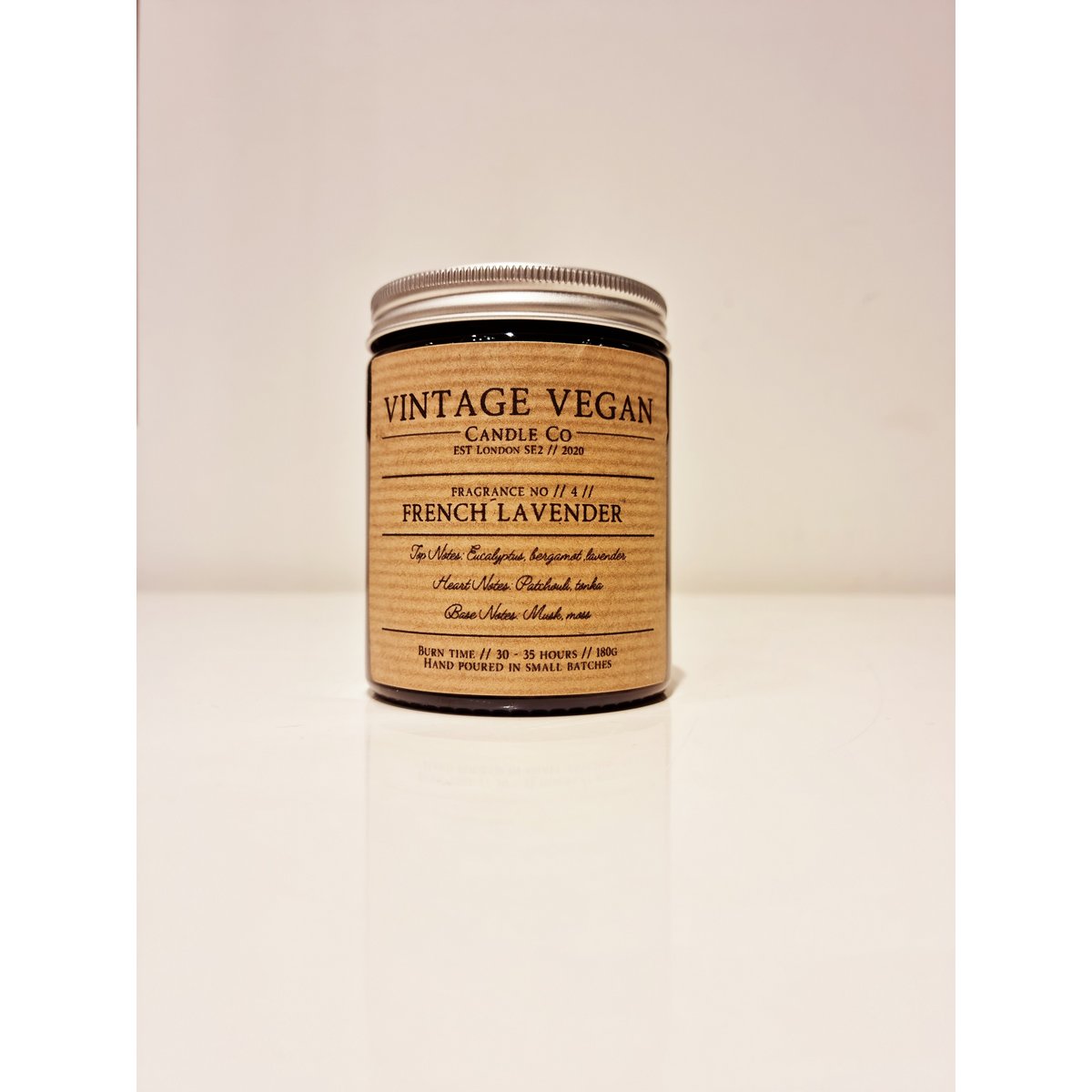 France Lavender Vintage Vegan Soy Travel Candle