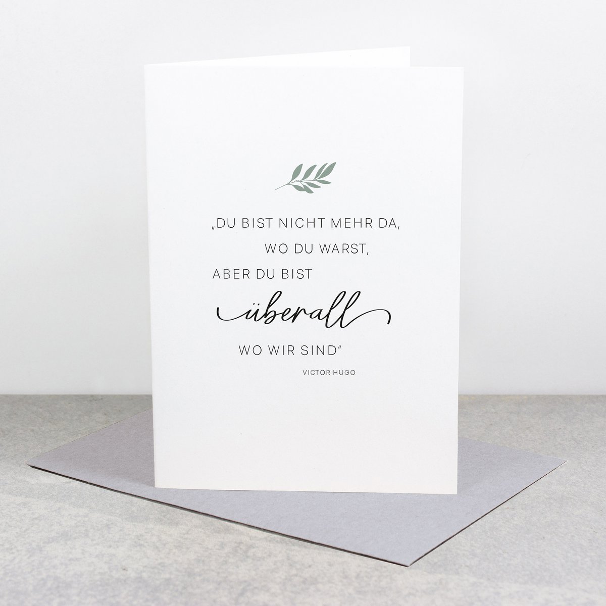 Sympathiekaart "Overal waar we zijn"