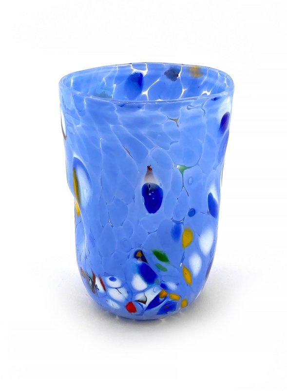 Bellini Lunettes en verre Murano, fabriqué sur l'île de Murano, Blow and Handmade by Masters Glass - Special Edition - 400 ml.