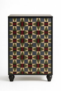 Dressoirkast 2 deuren swing bedrukt mdf