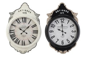 RELOJ PARED HIERRO CRISTAL 61X6X89 2 SURT. RE196371