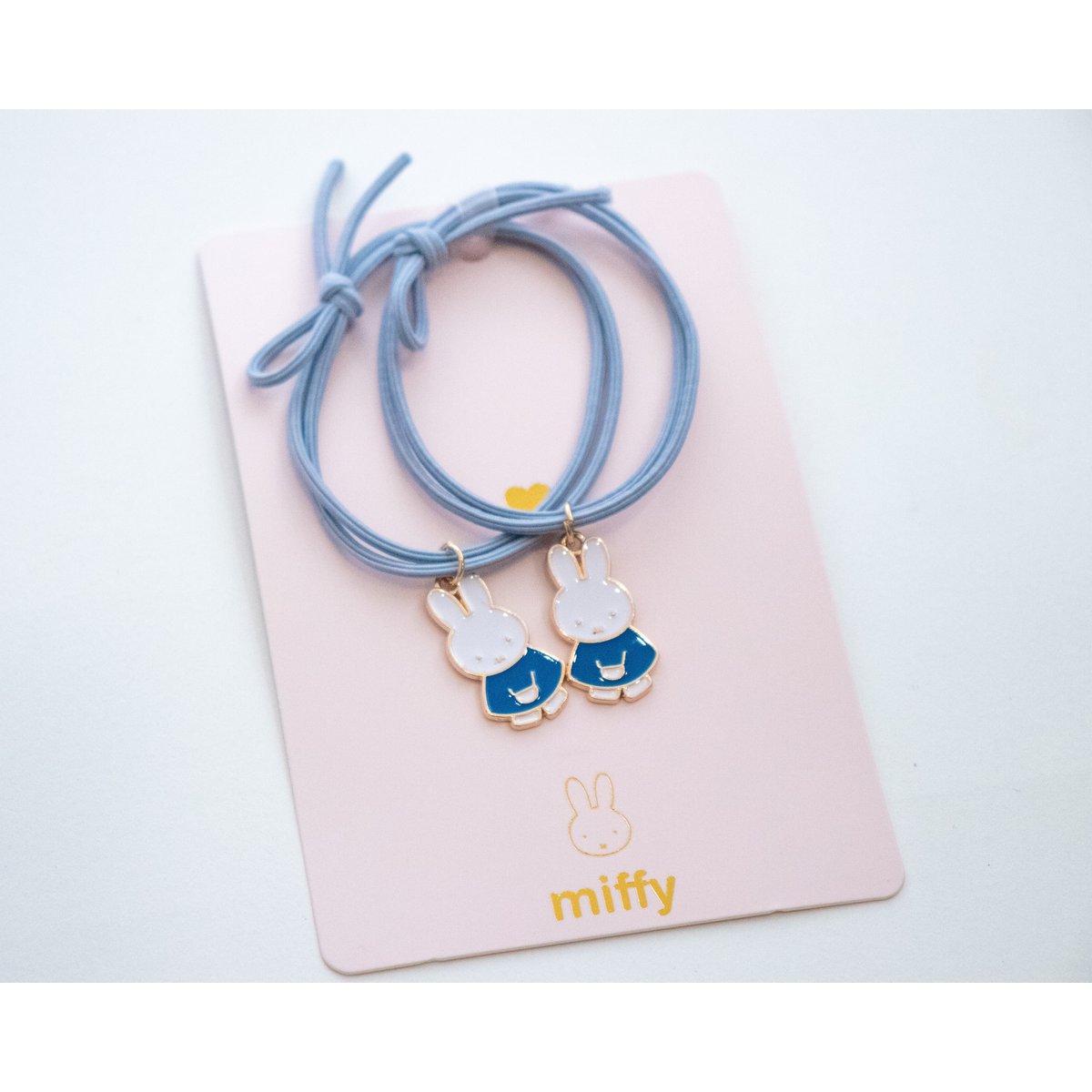 Duo af hårelastikker I Armbånd til at dele Miffy Walk