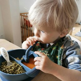 Haakaa Silikonschüssel mit 3 Fächern